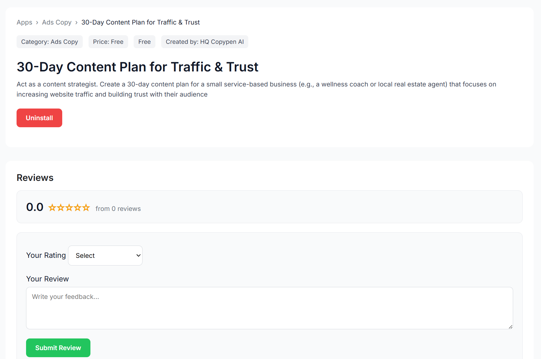 Custom App Collaboration Interface