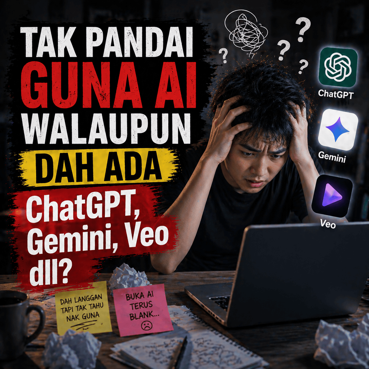 Tak Pandai Guna AI