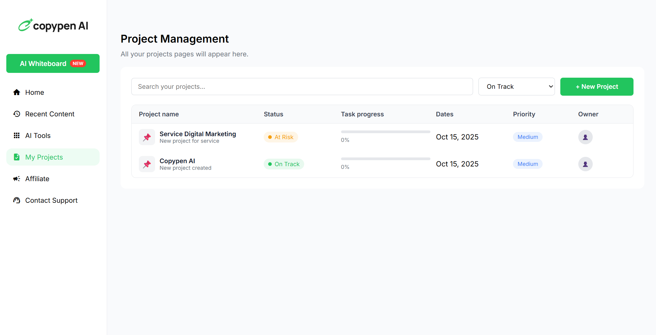 Kanban Project Board