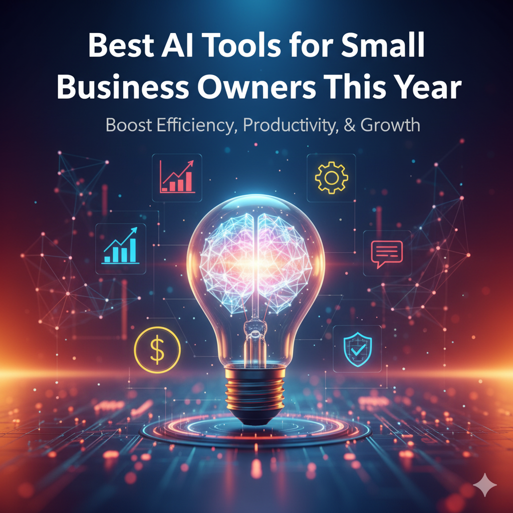 Best AI Tools for Small Business Owners This Year