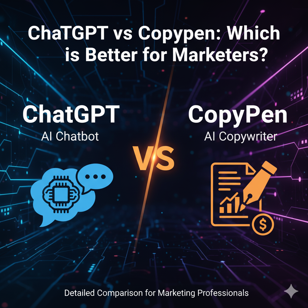 ChatGPT vs Copypen: Which is Better for Marketers?