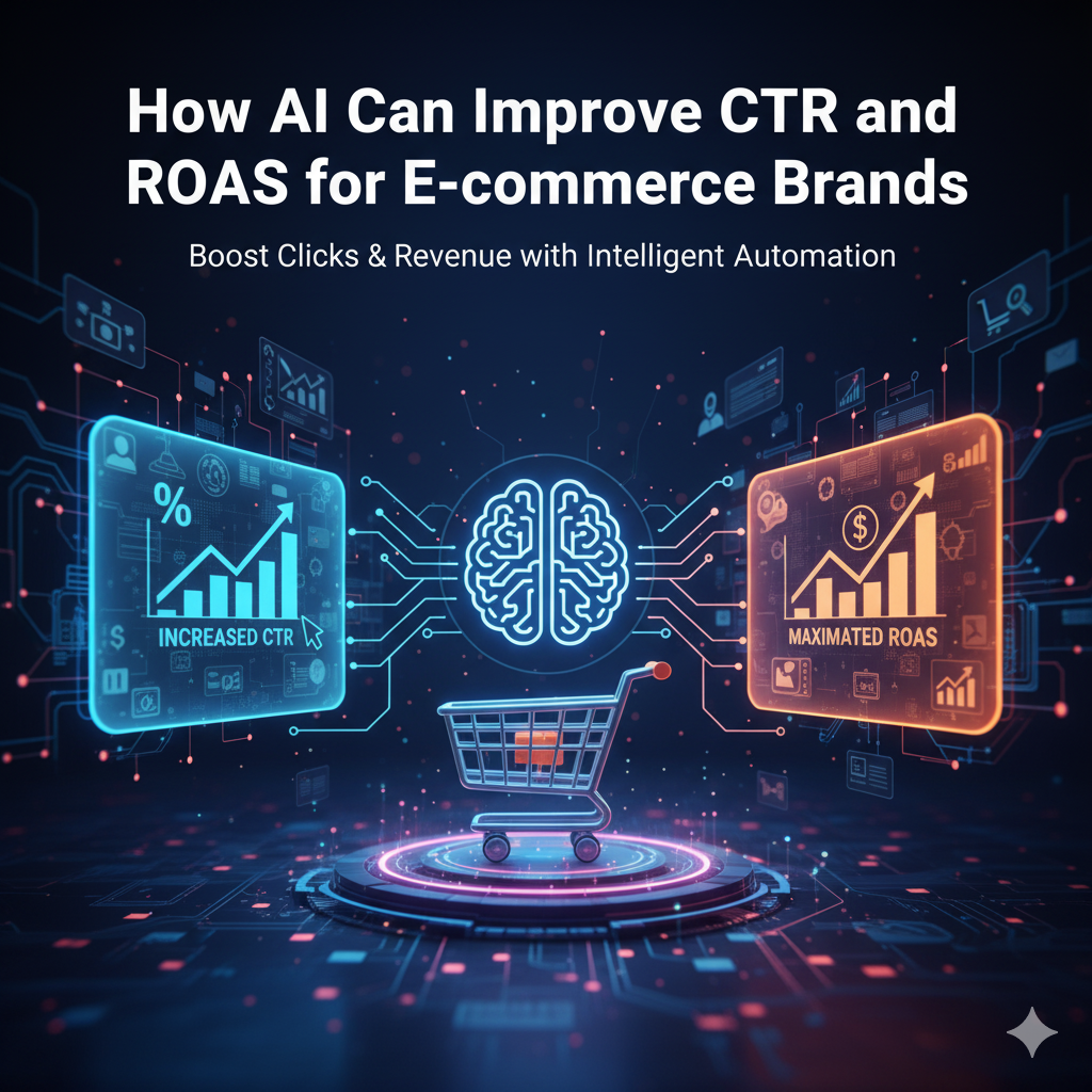 How AI Can Improve CTR and ROAS for E-commerce Brands